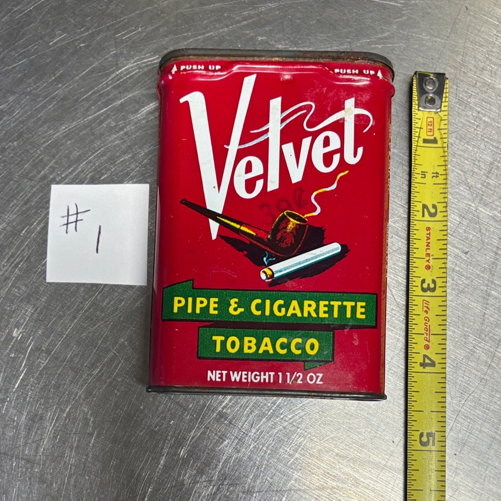 Velvet Vintage Tin